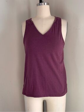 Kuhl Plum V-Neck Tank Top
